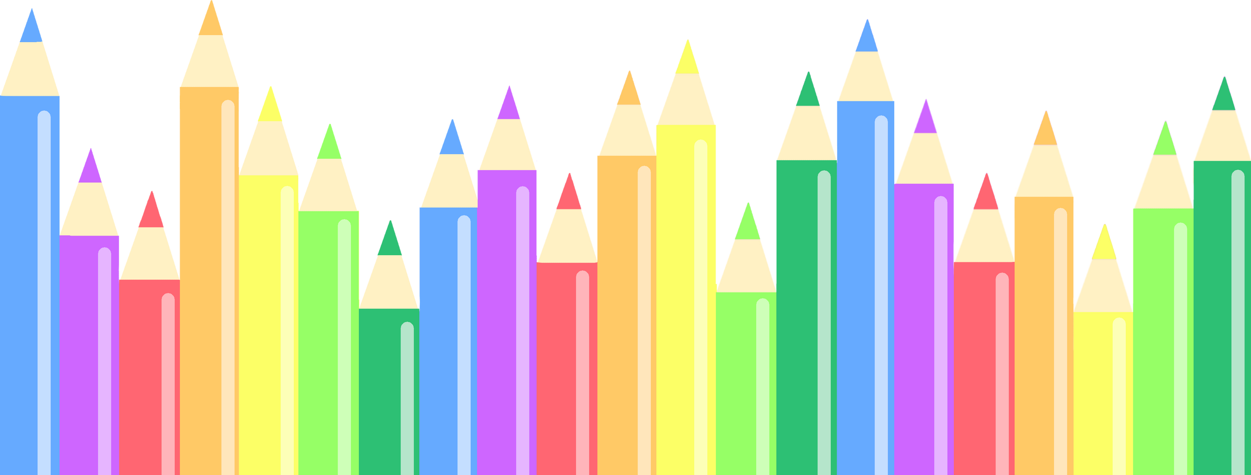 Colored Pencils Background